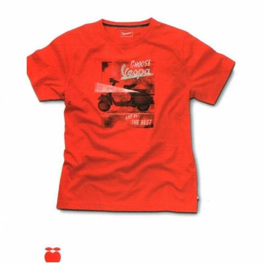 VESPA T SHIRT ABBIGLIAMENTO TEMPO LIBERO